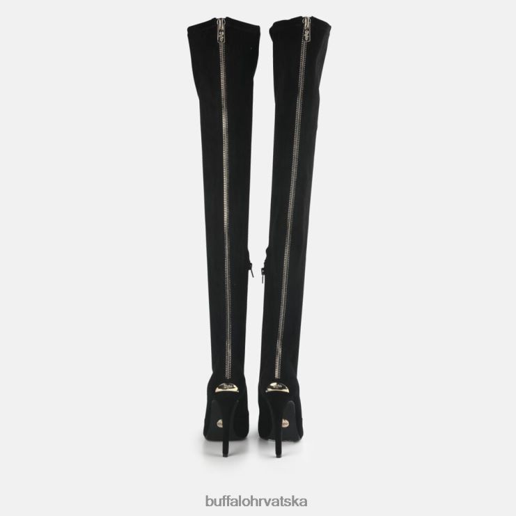 crno Buffalo marjorie2 vegan preko koljena |čizme TDD6T869